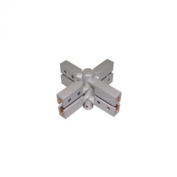 BuyLighting FCX X connector for 12V Track System (3-way flexible)