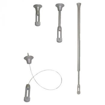 BuyLighting FC Ceiling Connector for 12V Flexible Track (50mm) (Multiple Ceiling Connectors)