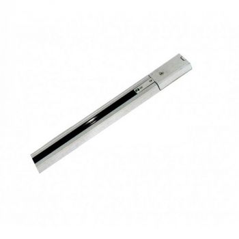 BuyLighting RTR103 1m Euro Track including end cap and power feed (Multiple Colours/Finishes)