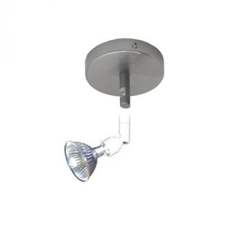 BuyLighting S230S7 BASIC MR16 spot head, SS7 Large Round Surface Base Plate (Multiple Colours/Finishes)