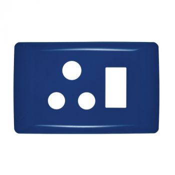 Crabtree 10006/607 Diamond Single STD Switched Socket Coverplate