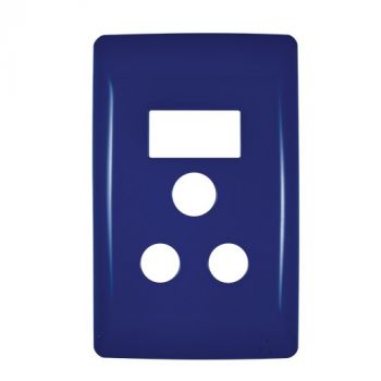 Crabtree 10007/607 Diamond Single STD Switched Socket Coverplate