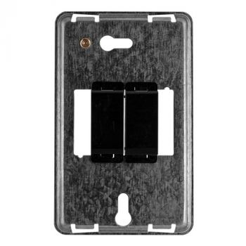 Crabtree 10021/008 Diamond 2 Lever 1 Way Switch on 2x4 Yoke