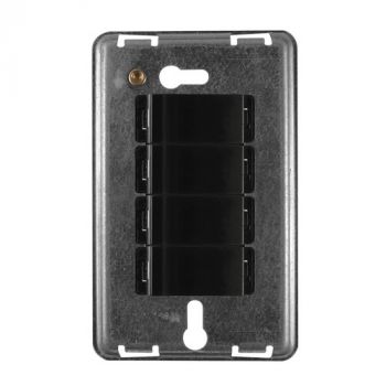 Crabtree 10041/008 Diamond 4 Lever 1 Way Switch on 2x4 Yoke