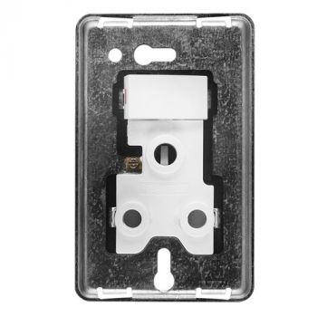 Crabtree 10050/001 Diamond Single STD Socket 164-1 Switched on 2x4 Yoke