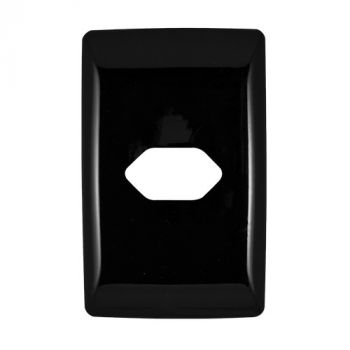 Crabtree 10051/608 Diamond Single Slimline Unswitched Socket Coverplate