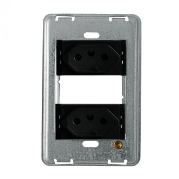 Crabtree 10052D/008 Diamond Double Dedicated 164-2-1 Unswitched
