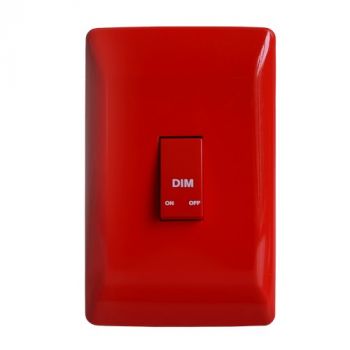 Crabtree 10310/603 Diamond 1 Lever Bell Press Dimmer with Coverplate