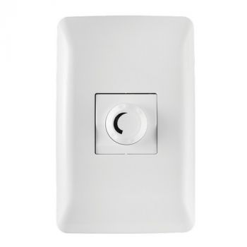 Crabtree 10501/601 Diamond 1 Lever 500W LED Dimmer with Coverplate