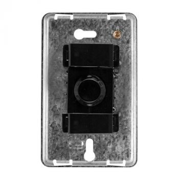 Crabtree 10603/008 Diamond 3 Lever 600W Rotary Dimmer Switch on 2x4 Yoke