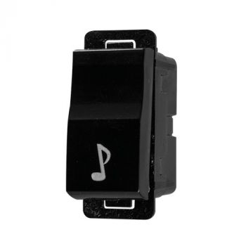 Crabtree 10903/008 Diamond Bellpress Switch Module (Music Note)