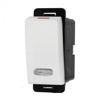 Crabtree 10981/001 Diamond 1 Way Switch Module with LED Indicator
