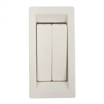 Crabtree 11944/001 Diamond Twin Switch Ducting Module
