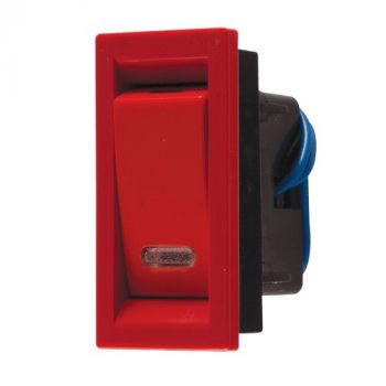 Crabtree 11981/003 Diamond Switch Ducting Module 1 Lever 1 Way with LED Indicator
