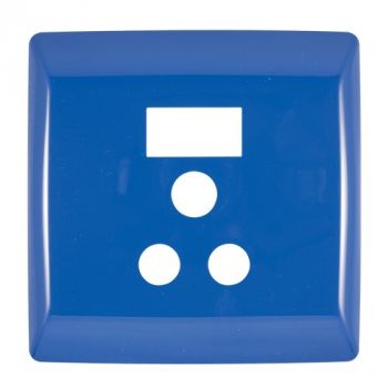 Crabtree 12007/607 Diamond Single STD Switched Socket Coverplate Vertical