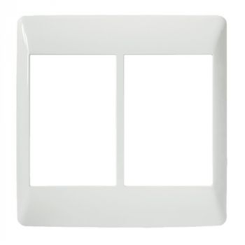 Crabtree 12017/601 Diamond Combo International Hotel Socket Coverplate