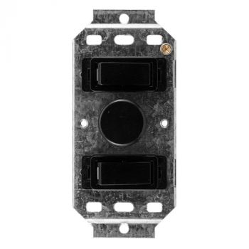 Crabtree 1965/008 Classic 2 or 3 Lever LED Press On/Off, Rotary Smart Dimmer without Coverplate 225W