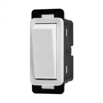 Crabtree 2440/001 Classic Bellpress (No Symbol) Retractive Clip-in