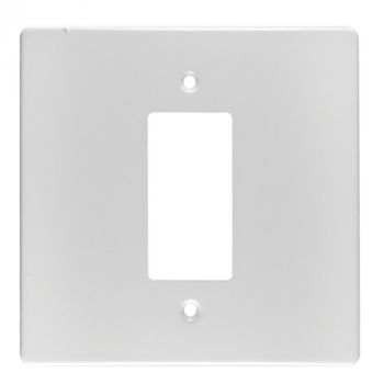 Crabtree 2444/101P Classic Isolator Steel Coverplate