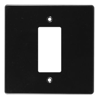 Crabtree 2444/108 Classic Isolator Steel Coverplate