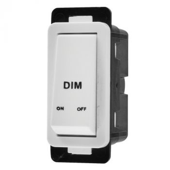 Crabtree 2447/001 Classic Bell Press (Dim-on-Off) 1 Way Clip-in