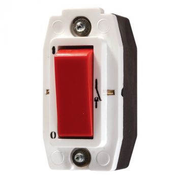 Crabtree 2460/003CL Classic Double Pole Screw-in Switch