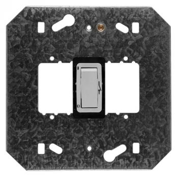 Crabtree 2460/6886 Classic 1 Lever Double-Pole Switch on 4x4 Yoke