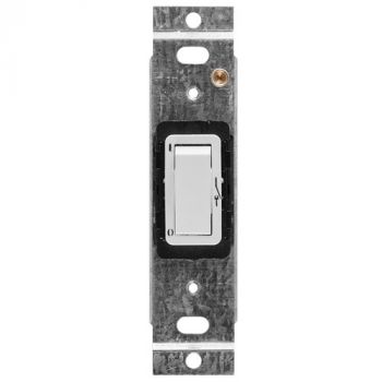Crabtree 2460/6891 Classic 1 Lever Double Pole Switch on 2x4 Yoke