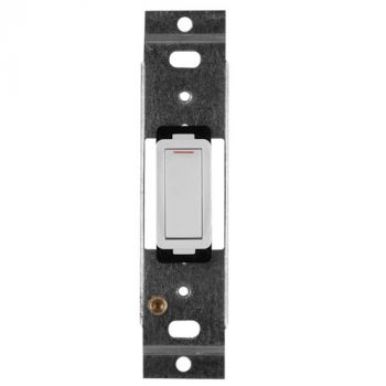 Crabtree 2471P Classic 1 Lever 1 Way Switch on Yoke