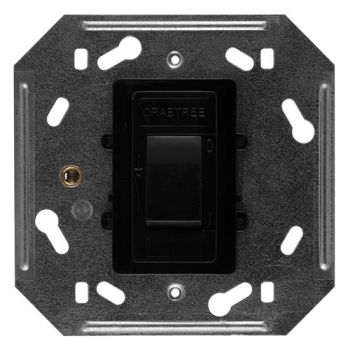 Crabtree 2673/008 Classic 30A Double Pole Isolator on 4x4 Yoke