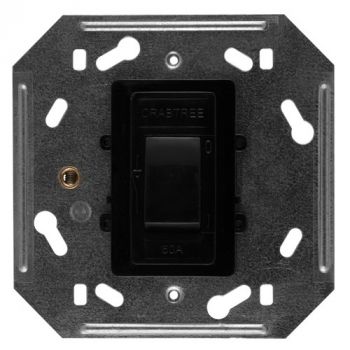 Crabtree 2675/008 Classic Triple-pole 60A Isolator on Yoke