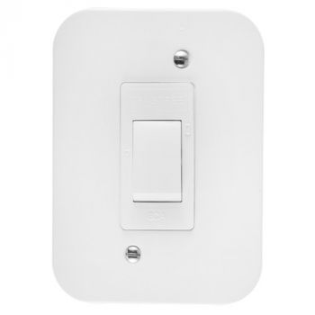 Crabtree 2678P Classic Industrial Double Pole 30A Isolator on Surface Box