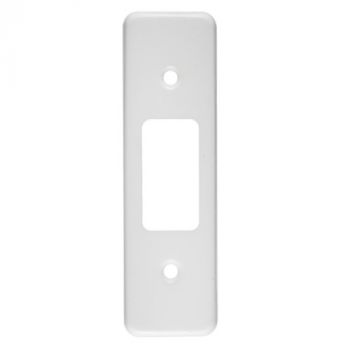 Crabtree 6540/101 Classic 1 Lever Steel Architrave Coverplate
