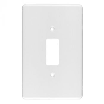 Crabtree 6541/6/601 Classic 1 Lever Plastic Coverplate