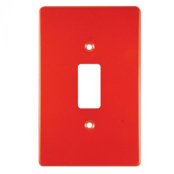 Crabtree 6541/6/603 Classic 1 Lever Plastic Coverplate