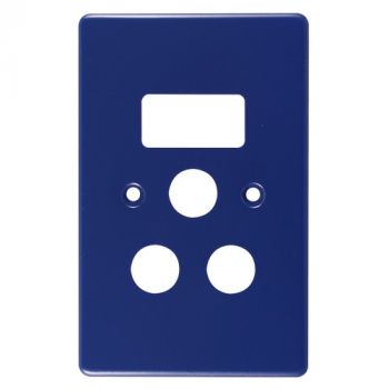 Crabtree 6546/107 Classic Single STD Switched Socket Coverplate