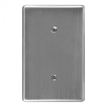 Crabtree 6551/511 Classic Steel Blank Coverplate