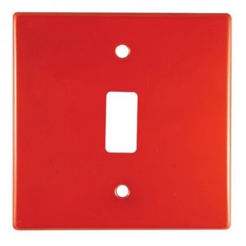 Crabtree 6553/6/603 Classic 1 Lever Plastic Coverplate