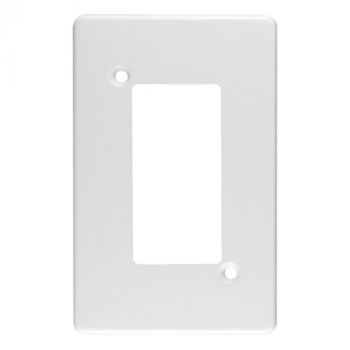 Crabtree 6587/101P Classic 3 Lever Steel Coverplate