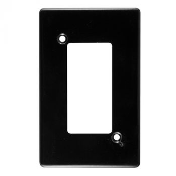 Crabtree 6587/108 Classic 4 Lever Steel Coverplate