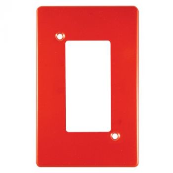 Crabtree 6587/6/603 Classic 4 Lever Plastic Coverplate
