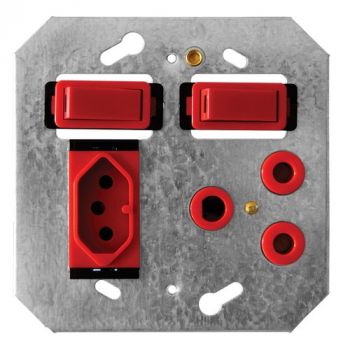 Crabtree 6859D/003 Classic Dedicated Combo Socket