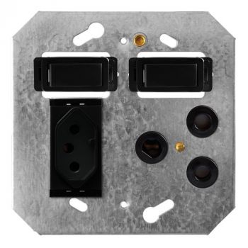 Crabtree 6859D/008 Classic Dedicated Combo Socket