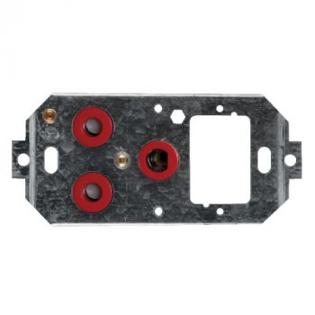 Crabtree 6870D/003 Classic Single Dedicated 164-1 Unswitched Socket on 2x4 Yoke