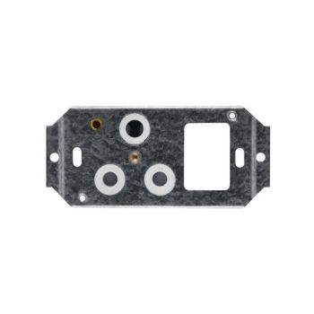 Crabtree 6870H Classic Single STD Unswitched 164-1 Socket on 4x2 Yoke