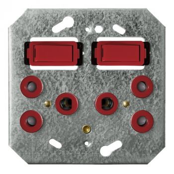 Crabtree 6898D Classic Double 16A Dedicated Switched Socket