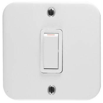 Crabtree 7370P Classic 1 Lever 1 Way Industrial Switch on Surface Box