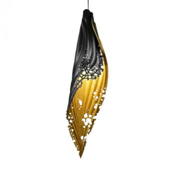 Xavier Clarisse Design Pierced Blade Leather Pendant Light 610mm (Multiple Colours/Finishes)