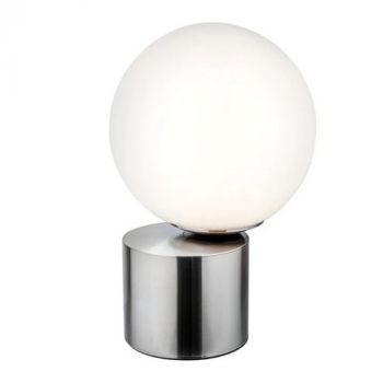Dark Lighting 45Degree Table Lamp Silver
