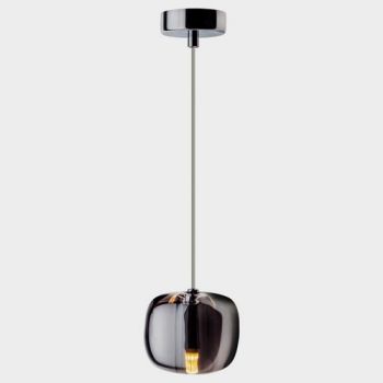 Dark Lighting Big Apple Smokey Pendant